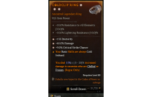 Legendary Ring[*9 Crit | *45 DMG | *135 DEX]