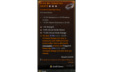 Legendary Ring[*9 Crit | *75 DMG_Crit | *135 STR]