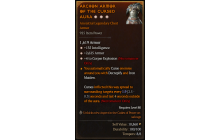 Legendary Chest Armor[Necromancer | *4 CorpseExplosion | *2625 Armor | *135 INT]