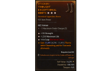 Legendary Boots[Barbarian | *4 Leap | *135 STR | *1310 Life]