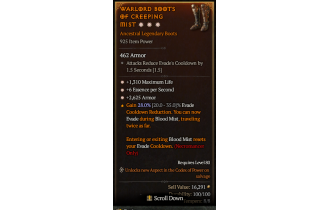 Legendary Boots[*2625 Armor | *6 ESpS | *1310 Life]