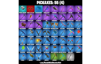 UNIQUE - The Reaper, Take The L  [80 Skins, 300 Vbucks, 55 Axes, 100 Emotes, 71 Gliders and MORE!]