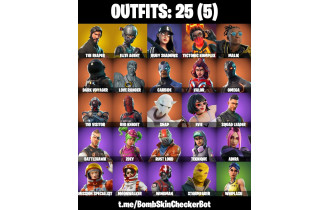 UNIQUE - The Reaper, Take The L [25 Skins, 18 Axes, 33 Emotes, 25 Gliders and MORE!]