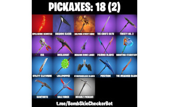 UNIQUE - The Reaper, Take The L [25 Skins, 18 Axes, 33 Emotes, 25 Gliders and MORE!]