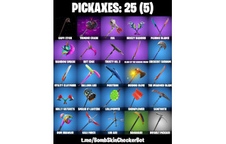 UNIQUE - The Reaper, Take The L  [27 Skins, 450 Vbucks, 25 Axes, 39 Emotes, 34 Gliders and MORE!]