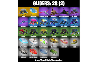 UNIQUE - Royale Knight, Blue Squire  [35 Skins, 350 Vbucks, 16 Axes, 41 Emotes, 28 Gliders and MORE!]