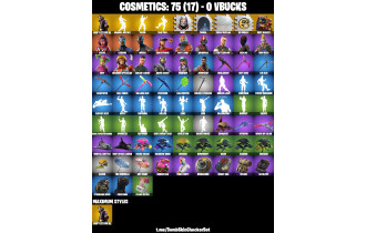 UNIQUE - Fresh, Take The L  [75 Skins, 9 Axes, 21 Emotes, 15 Gliders and MORE!]