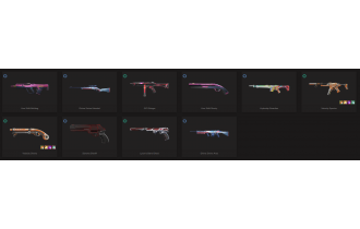 UNIQUE - Silver - 2x Knife Skins [13 Agents, LVL 63, Reverie Sword and MORE!]