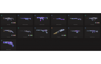 UNIQUE - Unranked - 1x Knife Skin [10 Agents, LVL 49, 5x Tilde Skins and MORE!]