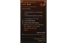 Legendary Ring[*9 Crit | *13.5 ATKSPD | 77 INT]