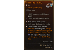 Legendary Ring[*9 Crit | *75 DMG_Crit | 5.5 LHC]