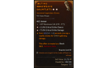 Legendary Gloves[*12 Crit | *75 DMG_Crit | 689 Life]