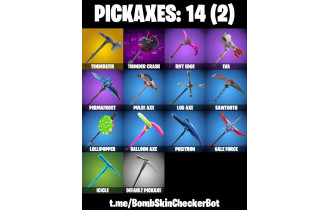 UNIQUE - Royale Knight, Blue Squire  [28 Skins, 14 Axes, 20 Emotes,18 Gliders and MORE!]