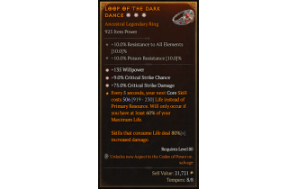 Legendary Ring[*9 Crit | *75 DMG_Crit | *135 WP]