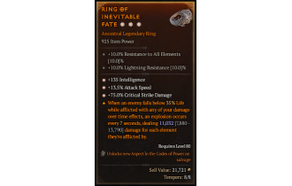 Legendary Ring[*13.5 ATKSPD | *75 DMG_Crit | *135 INT]