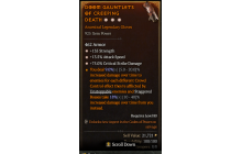 Legendary Gloves[*13.5 ATKSPD | *75 DMG_Crit | *135 STR]