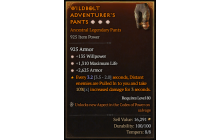 Legendary Pants[*2625 Armor | *135 WP | *1310 Life]