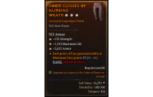 Legendary Pants[*2625 Armor | *135 STR | *1310 Life]