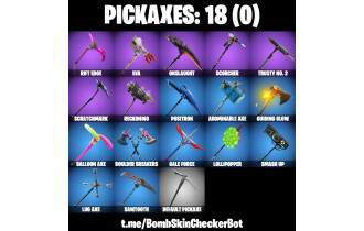 UNIQUE - The Reaper,  Take The L  [28 Skins, 350 Vbucks, 18 Axes, 35 Emotes, 32 Gliders and MORE!]