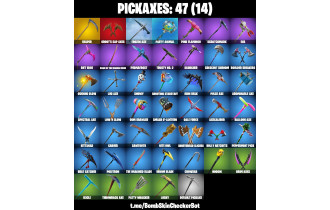 UNIQUE - Royale Knight,  Blue Squire  [42 Skins, 150 Vbucks, 47 Axes, 57 Emotes, 50 Gliders and MORE!]