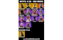 UNIQUE - OG STW, Take The L  [14 Skins, 1200 Vbucks, 13 Axes, 20 Emotes, 21 Gliders and MORE!]