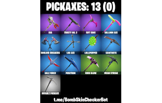 UNIQUE - OG STW, Take The L  [14 Skins, 1200 Vbucks, 13 Axes, 20 Emotes, 21 Gliders and MORE!]