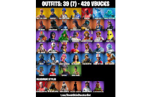 UNIQUE - OG STW , OG STW  [39 Skins, 420 Vbucks, 46 Axes, 59 Emotes, 44 Gliders and MORE!]