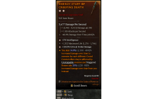 Legendary Staff[*150 DMG_Crit | *270 INT | 1352 Life]