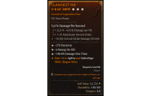 Legendary Bow[*180 DMG_DoT | *270 DEX]