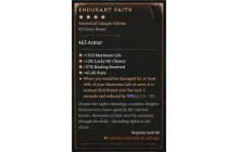 Endurant Faith [Max Unique | ⭐️ 4 Greater | Gloves | All]