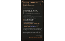 Asheara's Khanjar [Max Unique | ⭐️ 4 Greater | Dagger | Rogue]