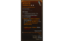 Legendary Gloves[Landslide | *4 Landslide | *12 Crit | 730 Life]