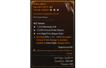 Legendary Gloves[RapidFire | *4 RapidFire | *12 Crit | *1310 Life]