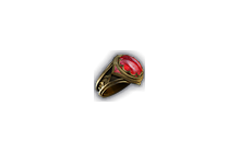 Rare Vermillion Ring [70+ Life