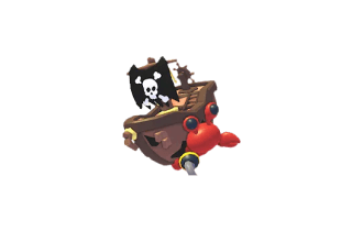 Pirate Hermit Crab (Adopt Me - Pet) [Adopt Me - Pet]