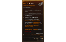 Legendary Ring[*9 Crit | *75 DMG_Crit | *135 WP]