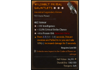 Legendary Gloves[FrozenOrb | *4 FrozenOrb | *12 Crit | *135 INT]