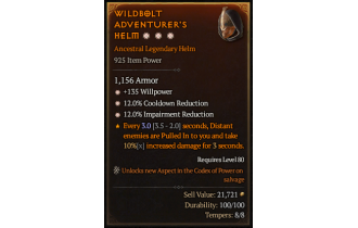 Legendary Helm[*12 CDR | *135 WP]