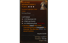 Legendary Chest Armor[Druid | *4 DebilitatingRoar | *6 SpS | *1310 Life]