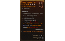 Legendary Boots[Sorcerer | *4 Meteor | *27 MS | *1310 Life]