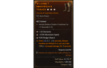 Legendary Boots[*27 MS | *9 Dodge | *135 DEX]