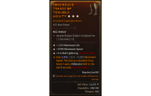 Legendary Boots[Sorcerer | *4 BallLightning | *27 MS | *1310 Life]