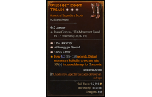 Legendary Boots[*2625 Armor | *6 ENpS | *135 DEX]