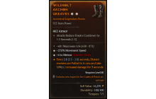 Legendary Boots[Sorcerer | *4 Meteor | *27 MS | 681 Life]