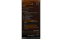 Legendary Boots[Necromancer | *4 BoneSpirit | *2625 Armor | *1310 Life]