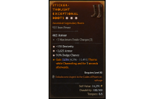 Legendary Boots[*2625 Armor | *9 Dodge | *135 DEX]