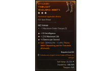 Legendary Boots[*6 ESpS | *135 INT | *1310 Life]