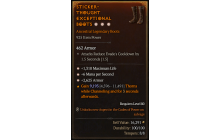 Legendary Boots[*2625 Armor | *6 MpS | *1310 Life]