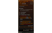 Legendary Boots[Necromancer | *3 SkelWarrior | *2625 Armor | *135 INT]