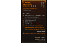 Legendary Boots[Sorcerer | *4 Blizzard | *2625 Armor | *1310 Life]